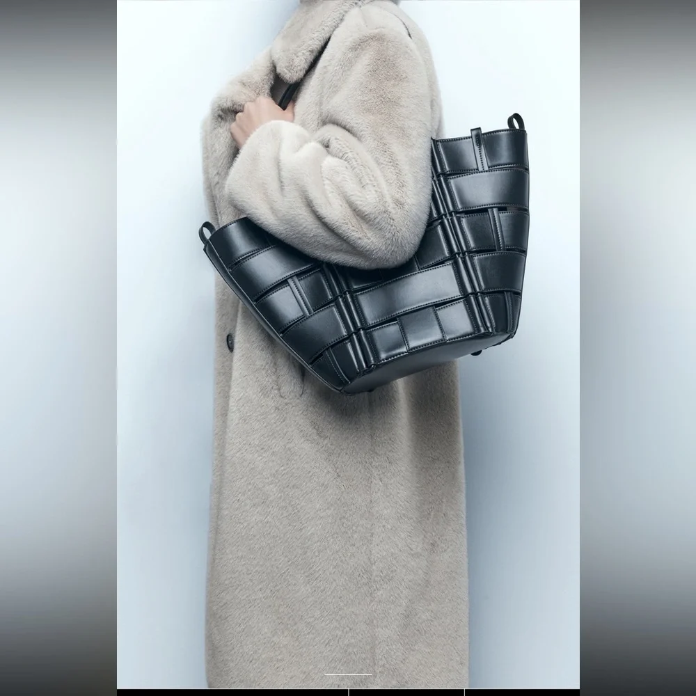 ZARA TOTE BAG - Picture 7 of 10